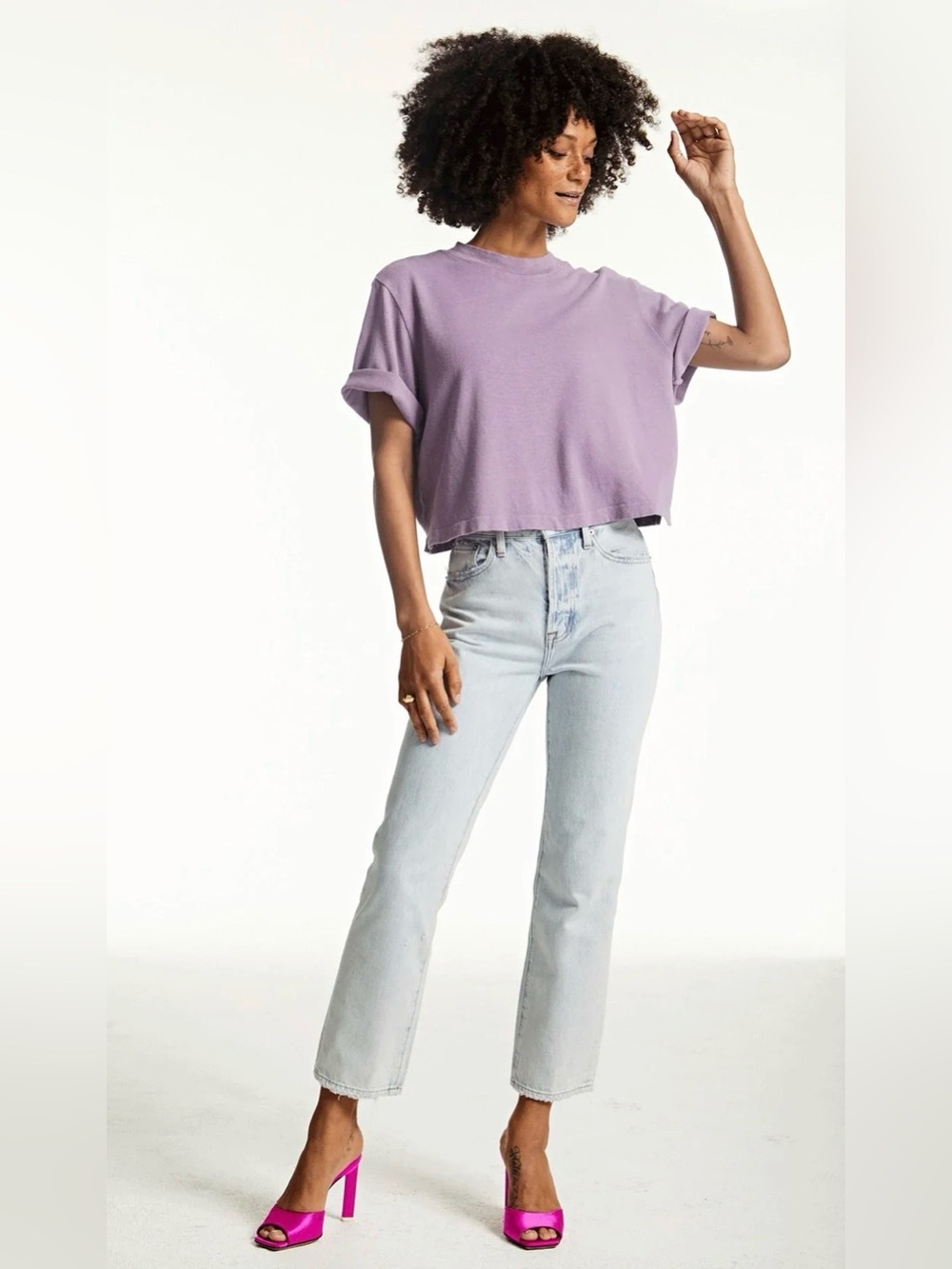PISTOLA CHARLIE HIGH RISE STRAIGHT P6883KEE-RNE SIZE 30